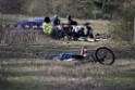 Schwerer VU Krad Fahrrad Koeln Porz Alte Koelnerstr P127